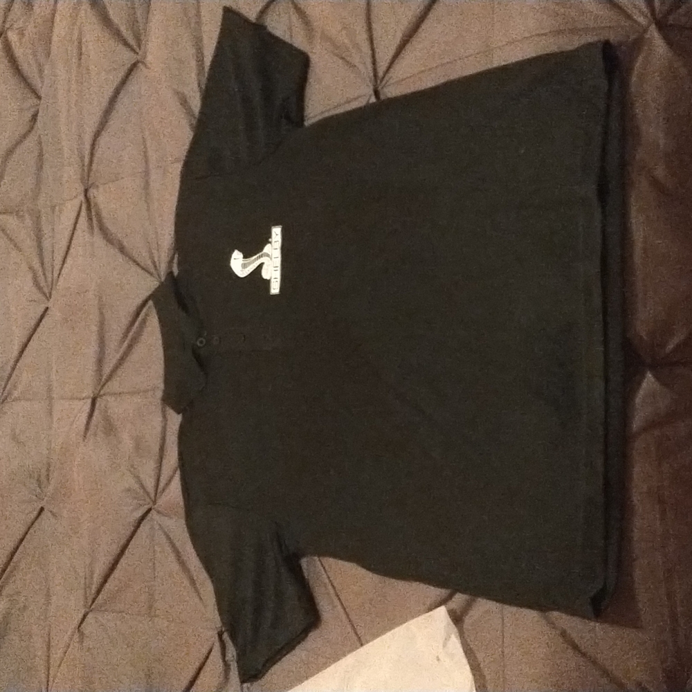 Shelby Polo Shirt Cobra Logo Sport Soft Black